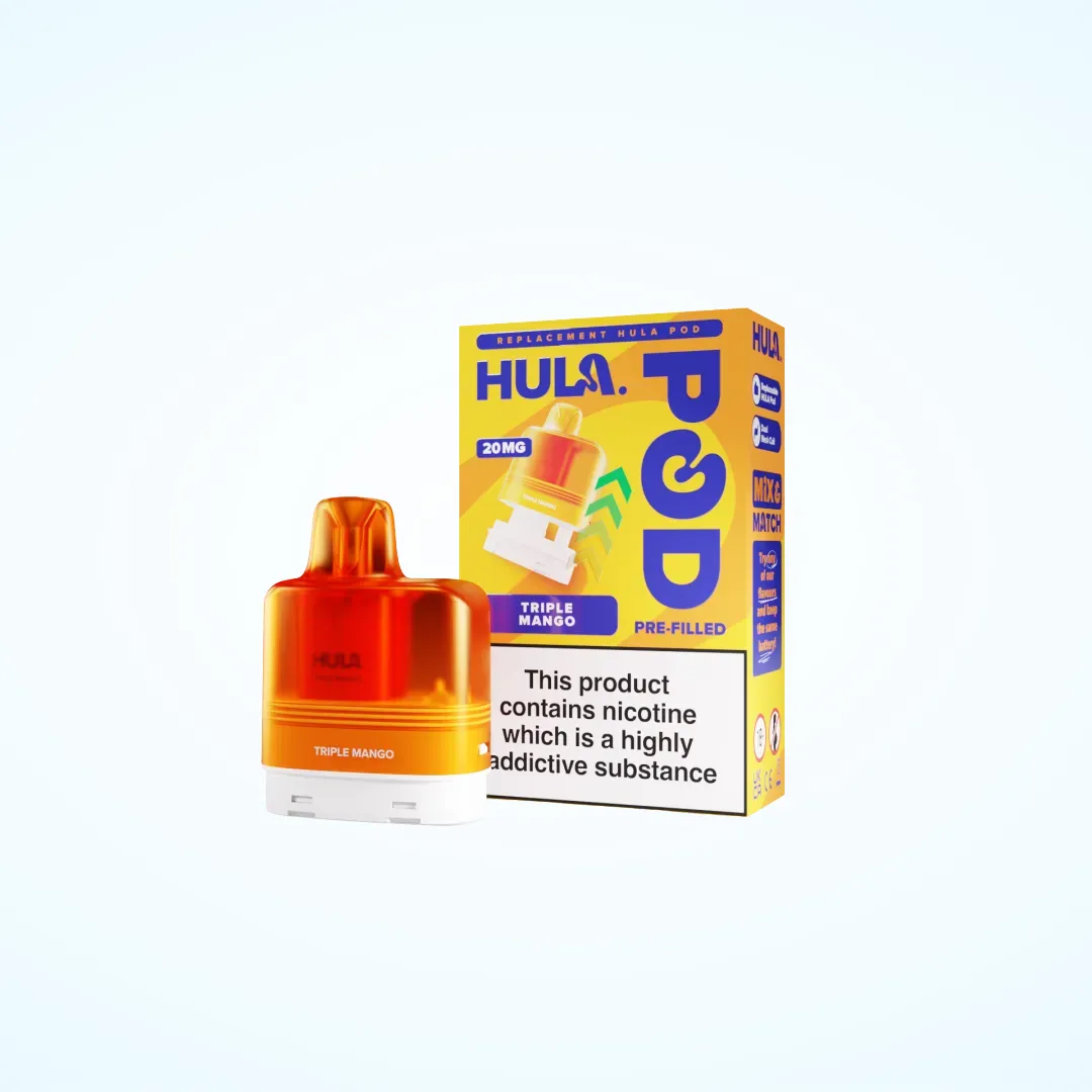 Hula 7000 Puffs Prefilled Refill Pods | Only £6.99 | Any 3 for £18