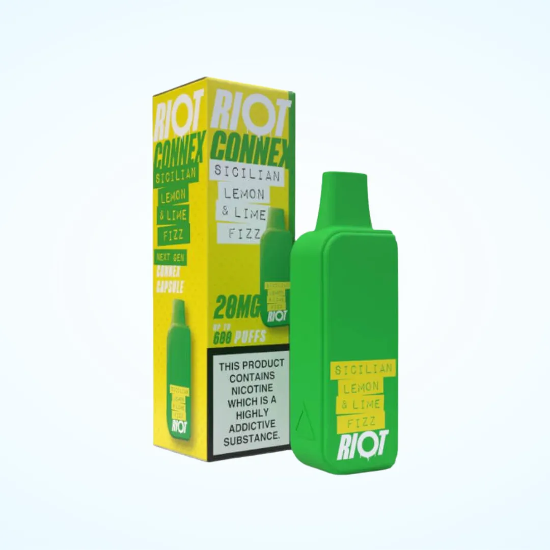 Riot Connex Prefilled Pods (Capsules) | Only £3.99 | Any 3 for £10