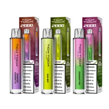 Box of 10 Tick Tock Mini 2000 Puffs Vape | Only £39.99